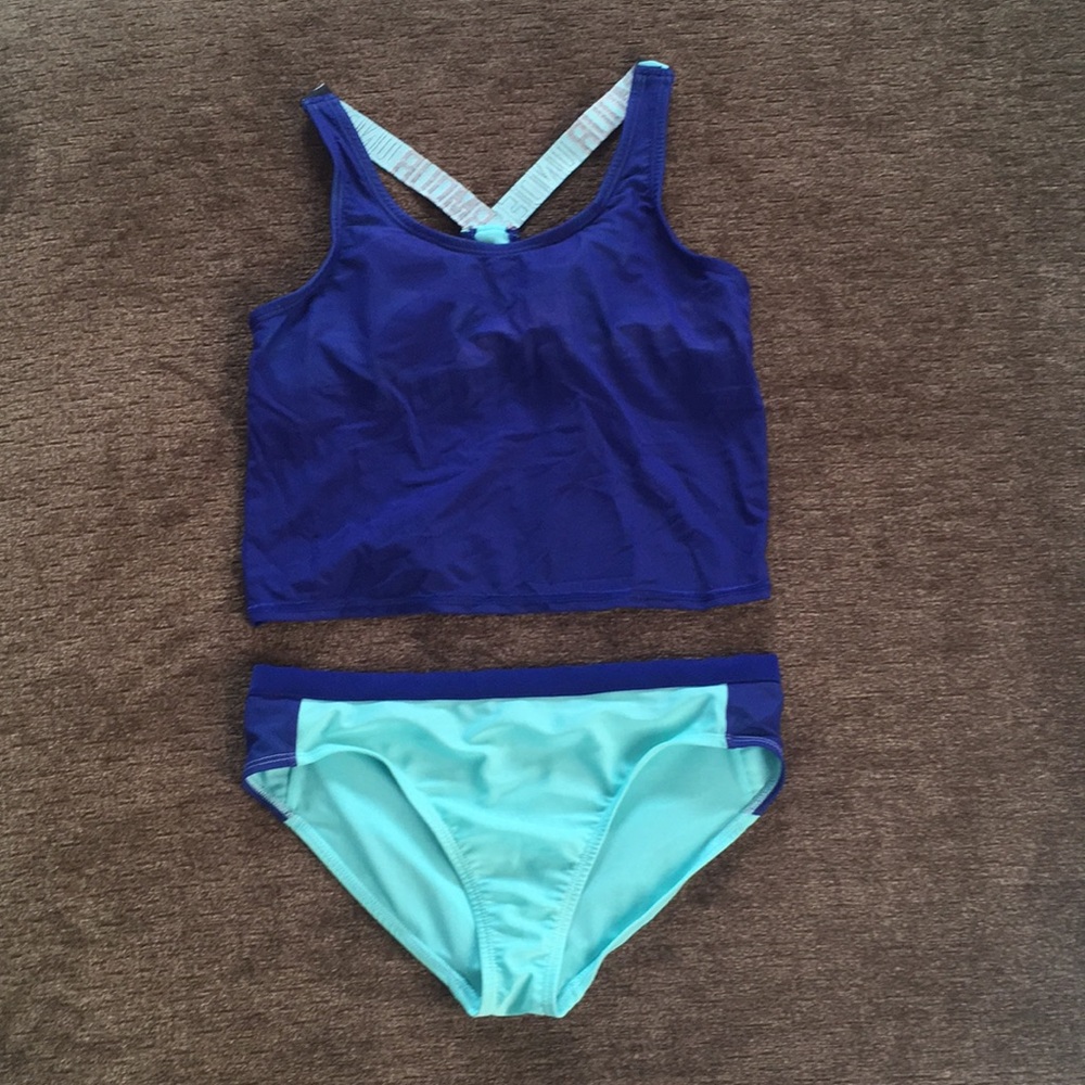 Under Armour two piece swimsuit Size: 16 (Kids)